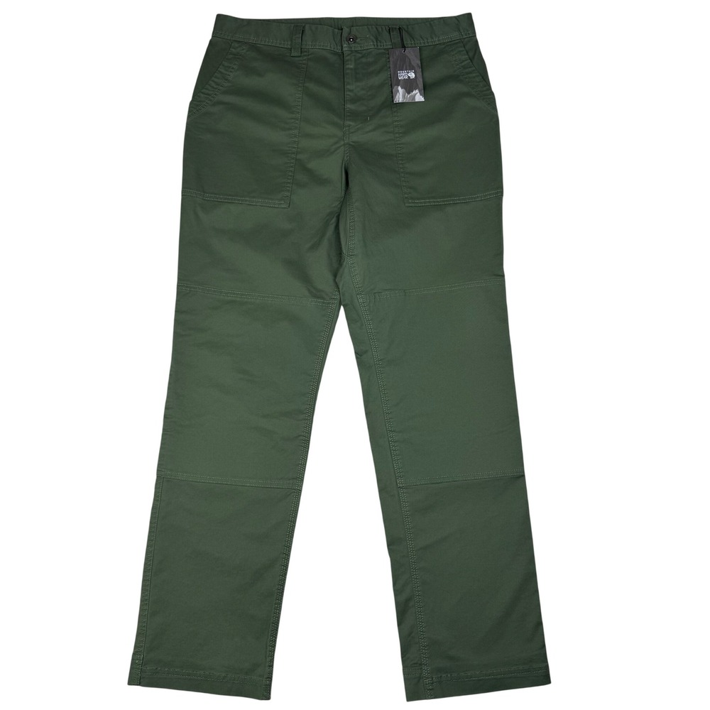 Mountain Hardwear Cederberg Utility Pant Hiking Gorpcore Mens 34 Green Stretch